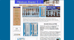 Desktop Screenshot of plasticosalvarez.es