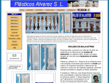 Tablet Screenshot of plasticosalvarez.es